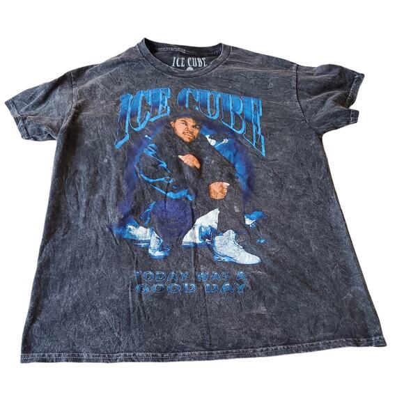 NEW Ice Cube Graphic Tee T-Shirt Today was a Good Day LARGE 100% Cotton Music - Picture 2 of 5